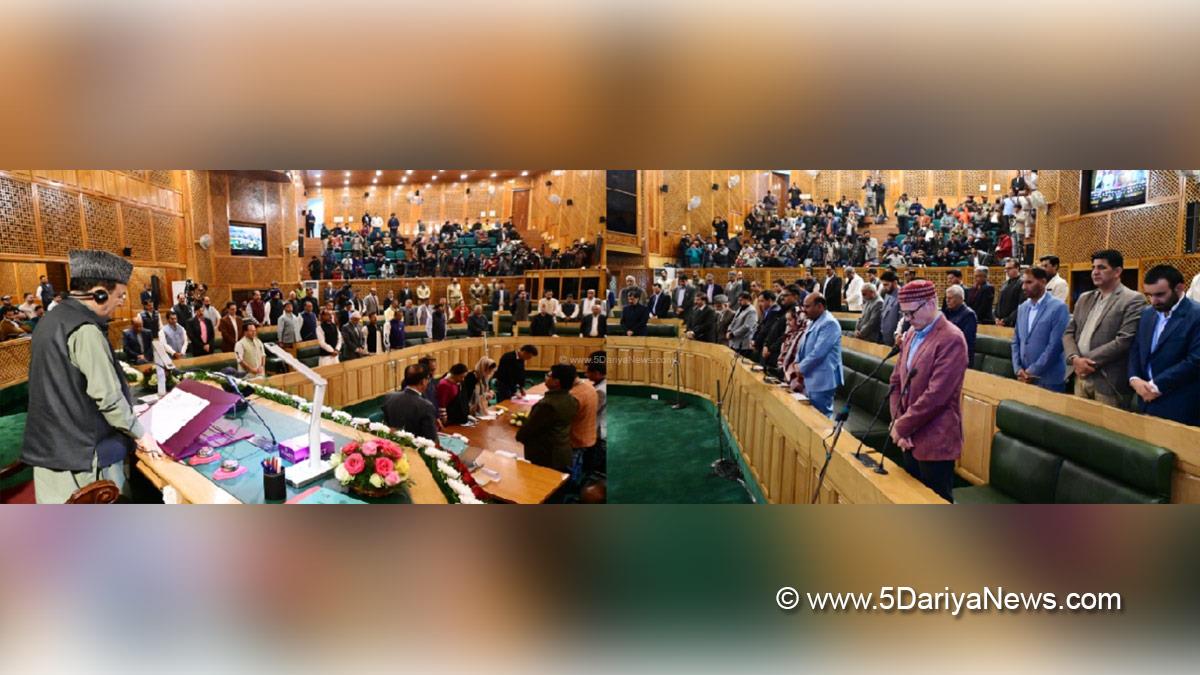 Omar Abdullah, Chief Minister of JK, Jammu and Kashmir National Conference, National Conference, Srinagar, Kashmir, Jammu And Kashmir, Jammu, Abdul Rahim Rather, Jammu and Kashmir Vidhan Sabha, JK Vidhan Sabha