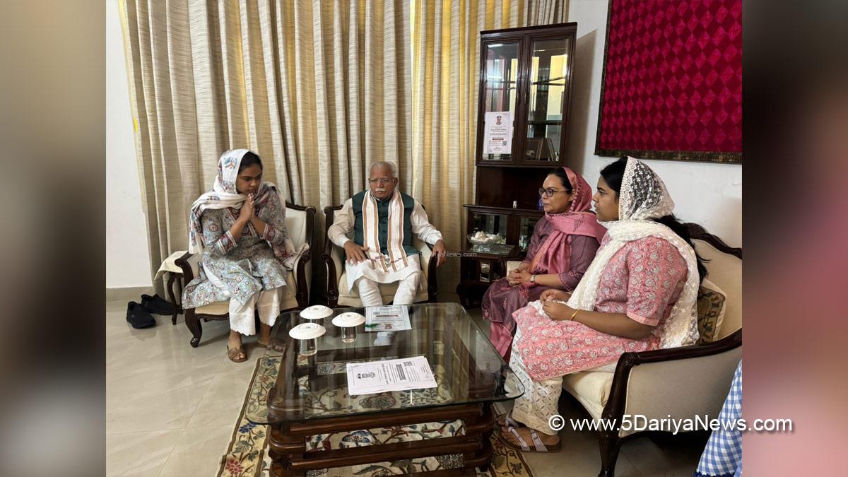 Manohar Lal Khattar, Union Minister of Power and Minister of Housing and Urban Affairs, Ministry of Power and Minister of Housing and Urban Affairs, BJP, Bharatiya Janata Party