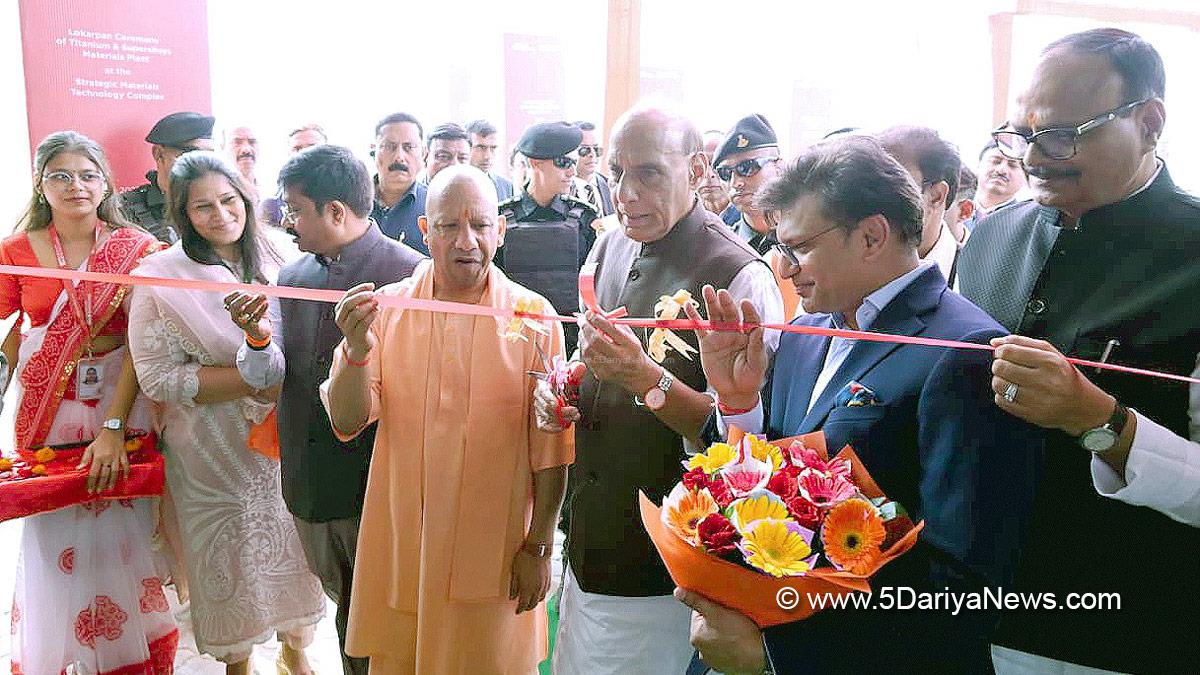 Rajnath Singh, Union Defence Minister, Defence Minister of India, BJP, Bharatiya Janata Party, Yogi Adityanath, Chief Minister of Uttar Pradesh