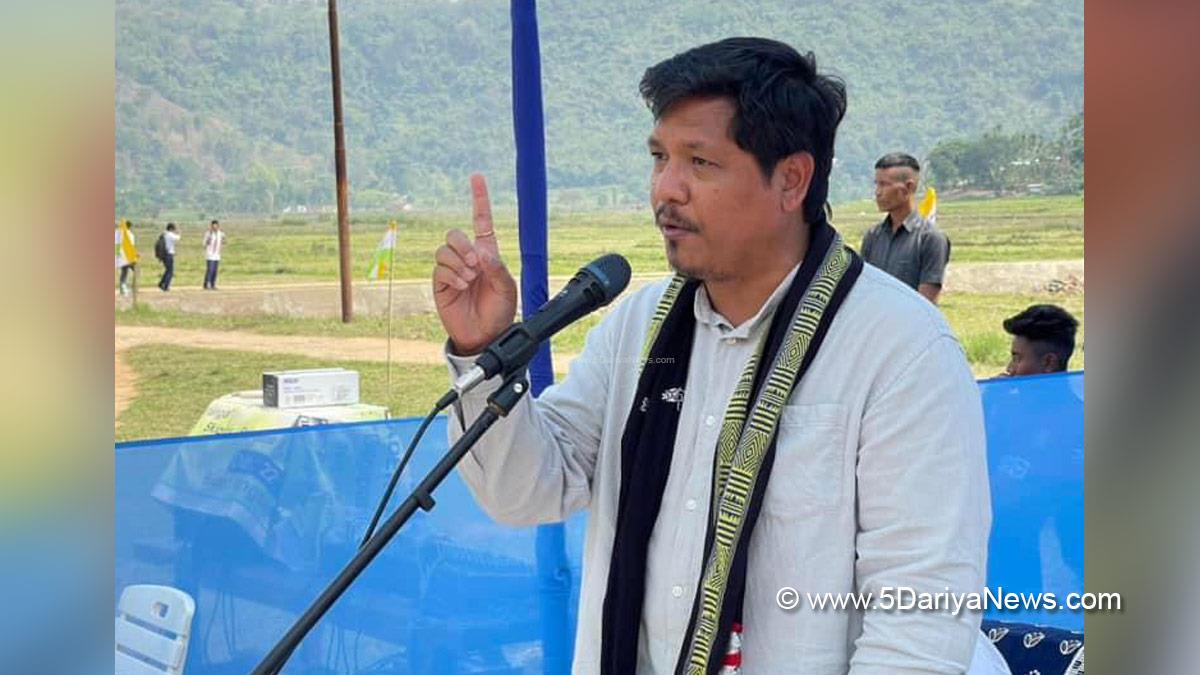 Conrad Kongkal Sangma, Conrad Sangma, Chief Minister of Meghalaya, Meghalaya, National Peoples Party