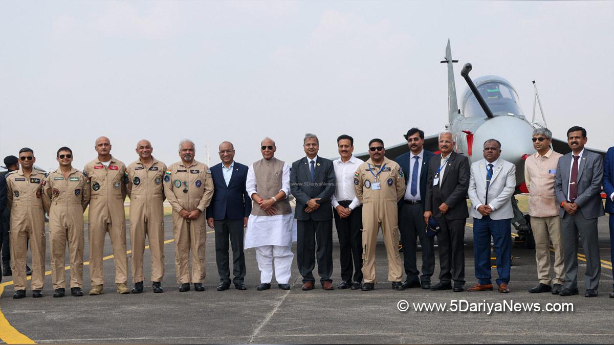 Rajnath Singh, Union Defence Minister, Defence Minister of India, BJP, Bharatiya Janata Party, Military, Light Combat Aircraft, LCA, Tejas Mk1A, Hindustan Turbo Trainer 40, HTT 40, Hindustan Aeronautics Limited, HAL