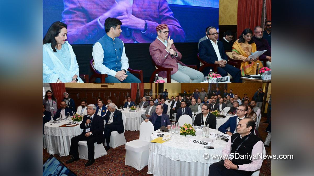 Omar Abdullah, Chief Minister of JK, Jammu and Kashmir National Conference, National Conference, Srinagar, Kashmir, Jammu And Kashmir, Jammu, Federation of Indian Chambers of Commerce and Industry, FICCI