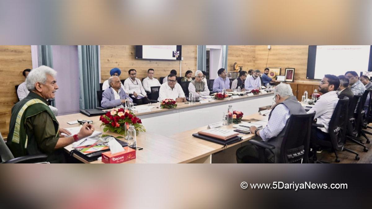 Manoj Sinha, Lieutenant Governor JK, Raj Bhavan, Jammu, Srinagar, Kashmir, Jammu And Kashmir, Shri Mata Vaishno Devi University