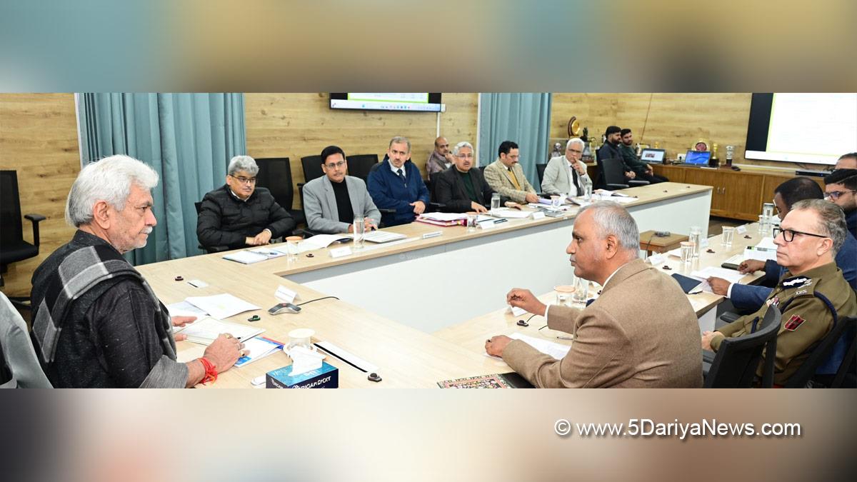 Manoj Sinha, Lieutenant Governor JK, Raj Bhavan, Jammu, Srinagar, Kashmir, Jammu And Kashmir, Atal Dulloo