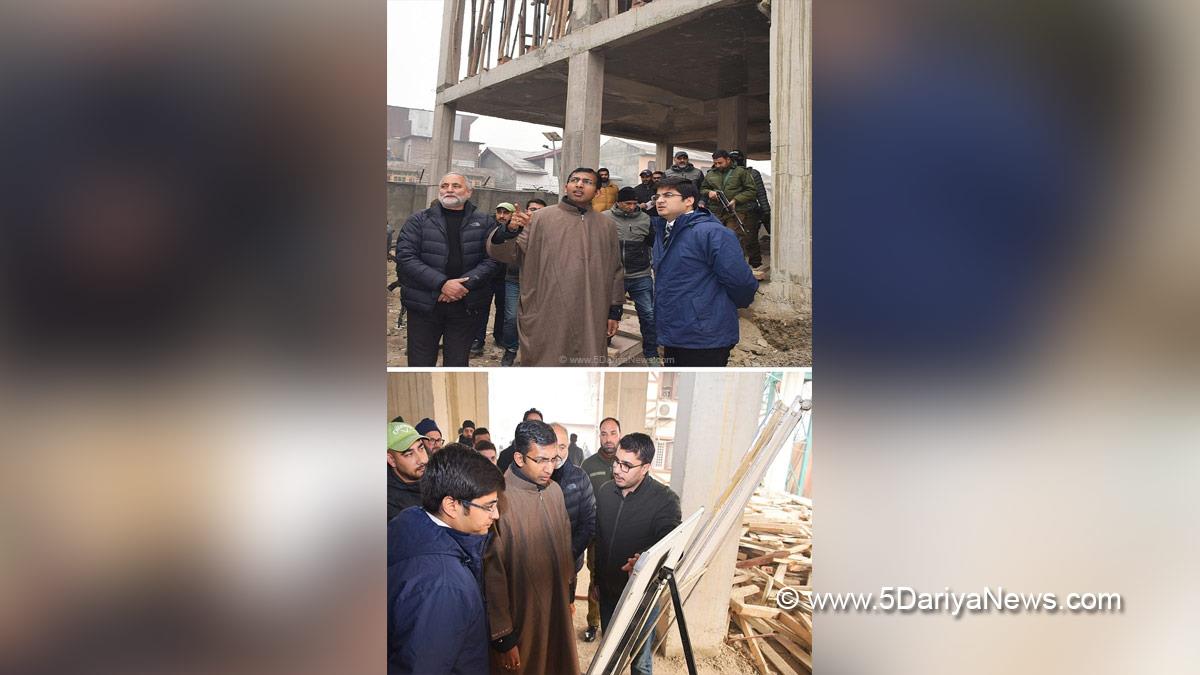 Anshul Garg, Divisional Commissioner Kashmir, Srinagar, Jammu, Kashmir, Jammu And Kashmir, District Administration Srinagar, Faz Lul Haseeb, Commissioner SMC, Srinagar Municipal Corporation, SMC, Srinagar Smart City Limited, SSCL