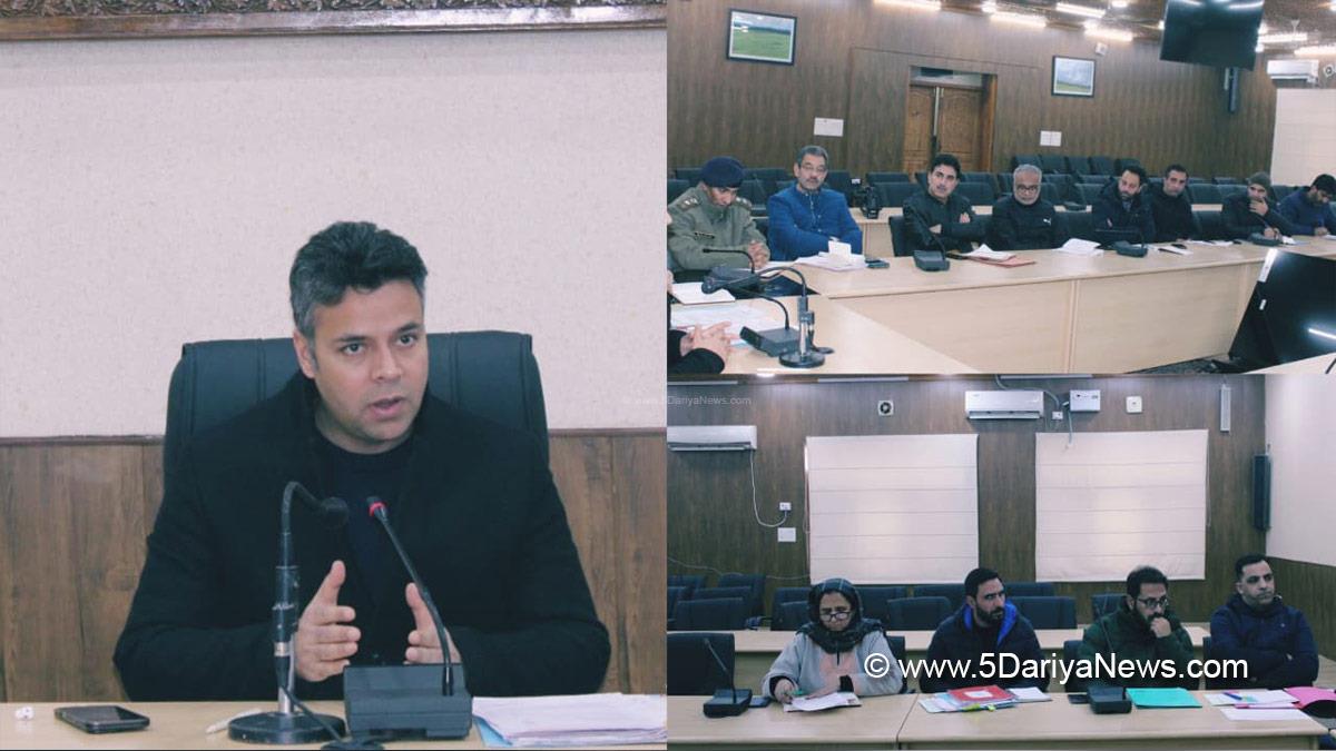 Dr Bilal Mohi Ud Din Bhat, Budgam, Deputy Commissioner Budgam, DC Budgam, Kashmir, Jammu And Kashmir, Jammu, District Administration Budgam