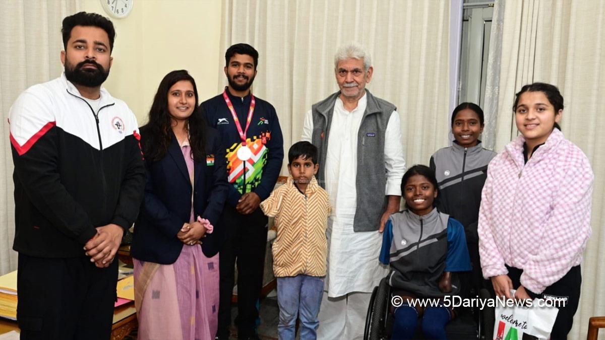 Manoj Sinha, Lieutenant Governor JK, Raj Bhavan, Jammu, Srinagar, Kashmir, Jammu And Kashmir