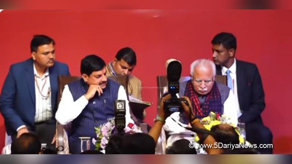 Manohar Lal Khattar, Union Minister of Power and Minister of Housing and Urban Affairs, Ministry of Power and Minister of Housing and Urban Affairs, BJP, Bharatiya Janata Party, Dr Mohan Yadav, Chief Minister of Madhya Pradesh