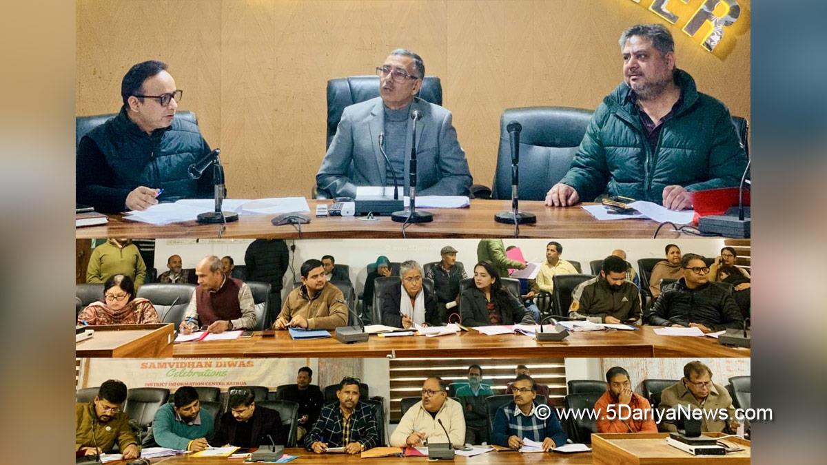 Rajesh Sharma, Rajesh Kumar Sharma, Kathua, DC Kathua, Deputy Commissioner Kathua, Kashmir, Jammu And Kashmir, Jammu, District Administration Kathua, District Rent Assessment Committee, DRAC
