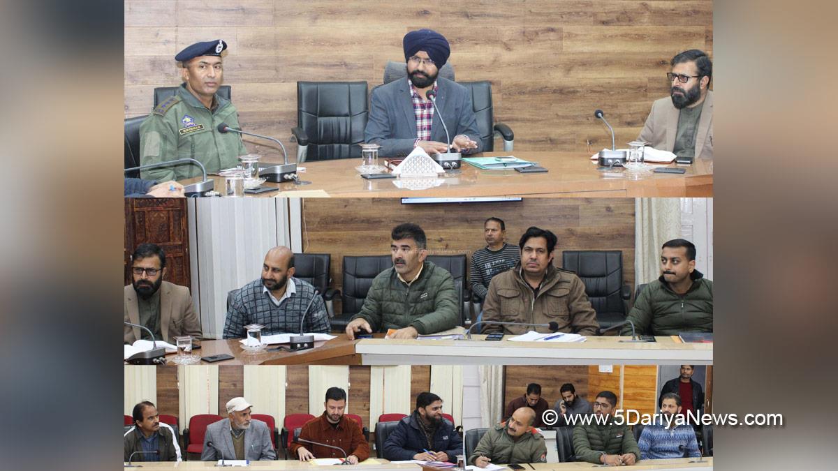 Harvinder Singh, Doda, Deputy Commissioner Doda, Kashmir, Jammu And Kashmir, Jammu, District Administration Doda