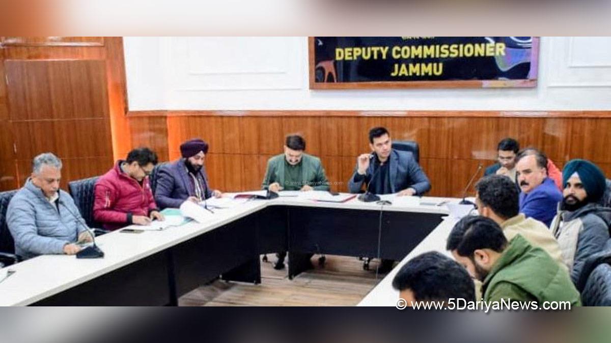 Rakesh Minhas, Dr Rakesh Minhas, DC Jammu, Jammu, Deputy Commissioner Jammu, Kashmir, Jammu And Kashmir, District Administration Jammu
