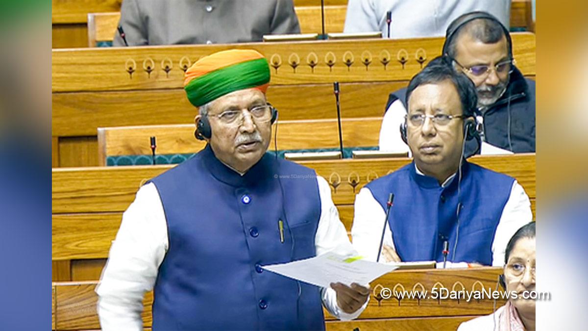 Arjun Ram Meghwal, Bharatiya Janata Party, BJP, Ministry of Law and Justice