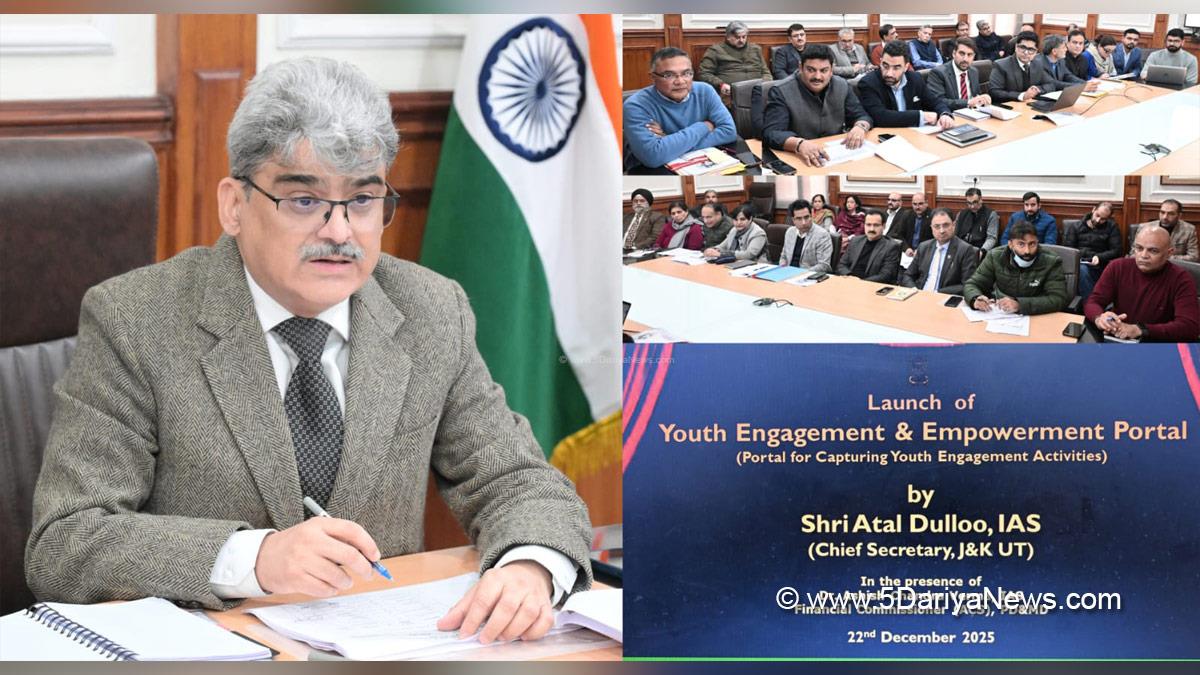 Atal Dulloo, Kashmir, Jammu And Kashmir, Jammu, Chief Secretary Kashmir