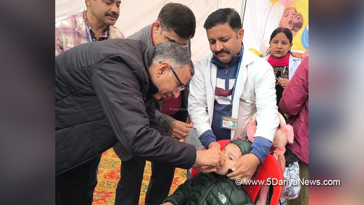 Rajesh Sharma, Rajesh Kumar Sharma, Kathua, DC Kathua, Deputy Commissioner Kathua, Kashmir, Jammu And Kashmir, Jammu, District Administration Kathua, Intensified Pulse Polio Immunization, IPPI