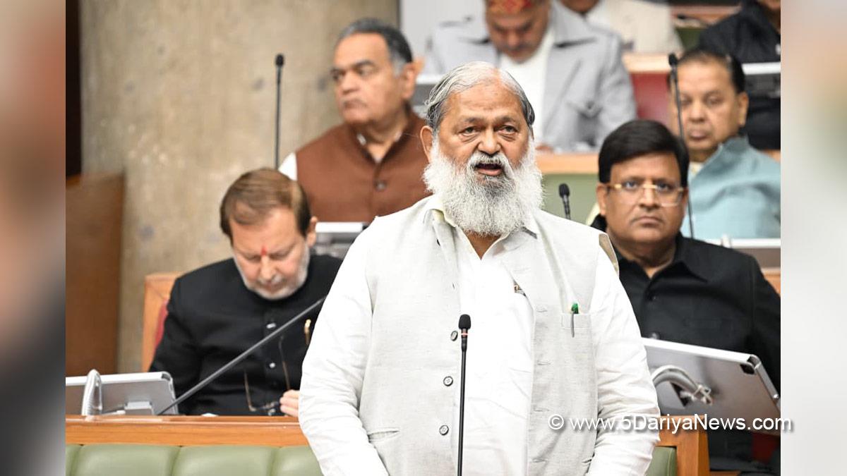 Anil Vij, Haryana, Ambala, Bharatiya Janata Party, BJP, BJP Haryana, Haryana Vidhan Sabha