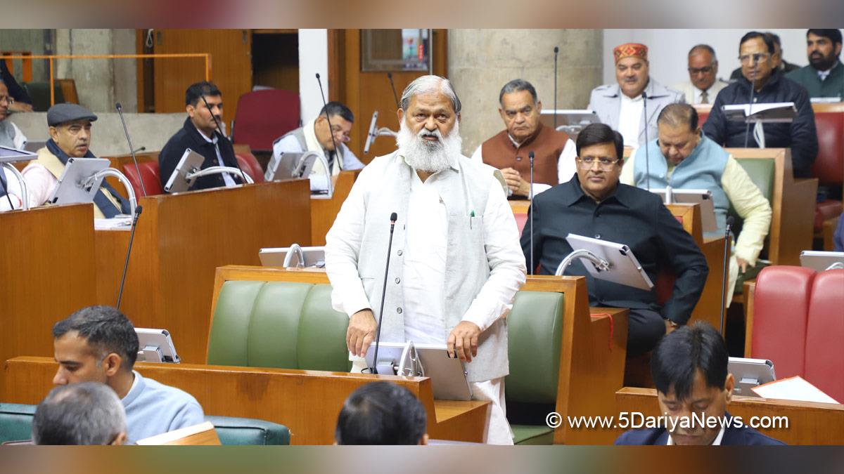 Anil Vij, Haryana, Ambala, Bharatiya Janata Party, BJP, BJP Haryana, Haryana Vidhan Sabha