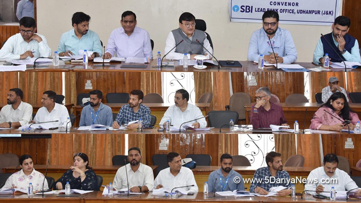 Minga Sherpa, Udhampur, DC Udhampur, Deputy Commissioner Udhampur, Kashmir, Jammu And Kashmir, Jammu, District Administration Udhampur, District Consultative Committee, DCC, District Level Review Committee, DLRC