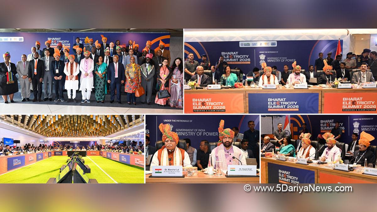 Nayab Singh Saini, Manohar Lal Khattar,Shripad Yesso Naik