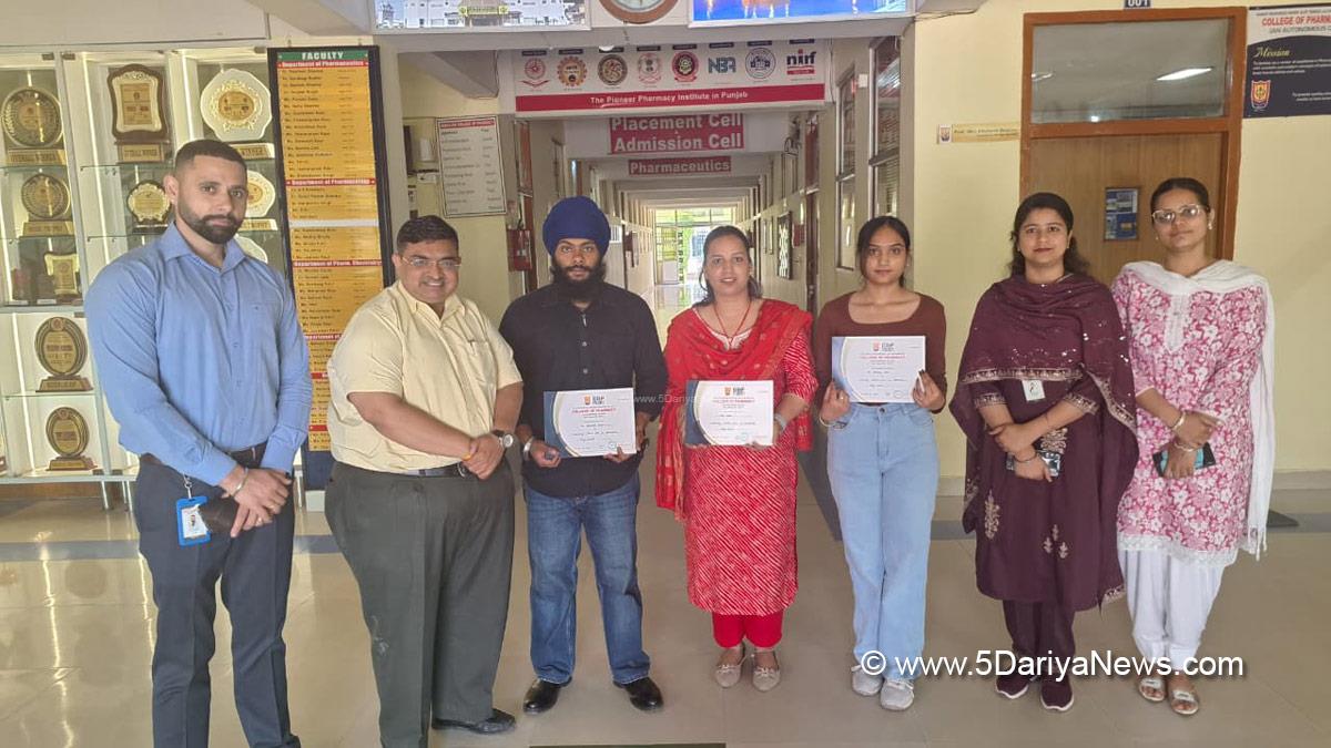 Bela Pharmacy College, Amar Shaheed Baba Ajit Singh Jujhar Singh Memorial College of Pharmacy, Bela,College of Pharmacy BELA