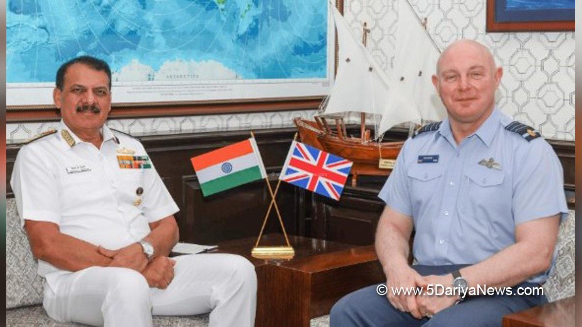 Military, Indian Navy, Admiral Dinesh K Tripathi, Air Chief Marshal Harvey Smyth, New Delhi