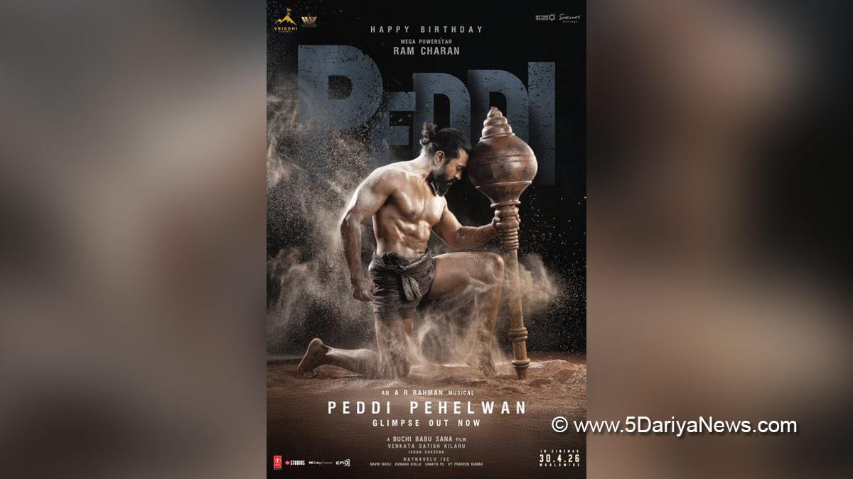Ram Charan, Peddi, Peddi Pehelwan Glimpse, Tollyood, Tollywood News, Latest Tollywood News, Hyderabad