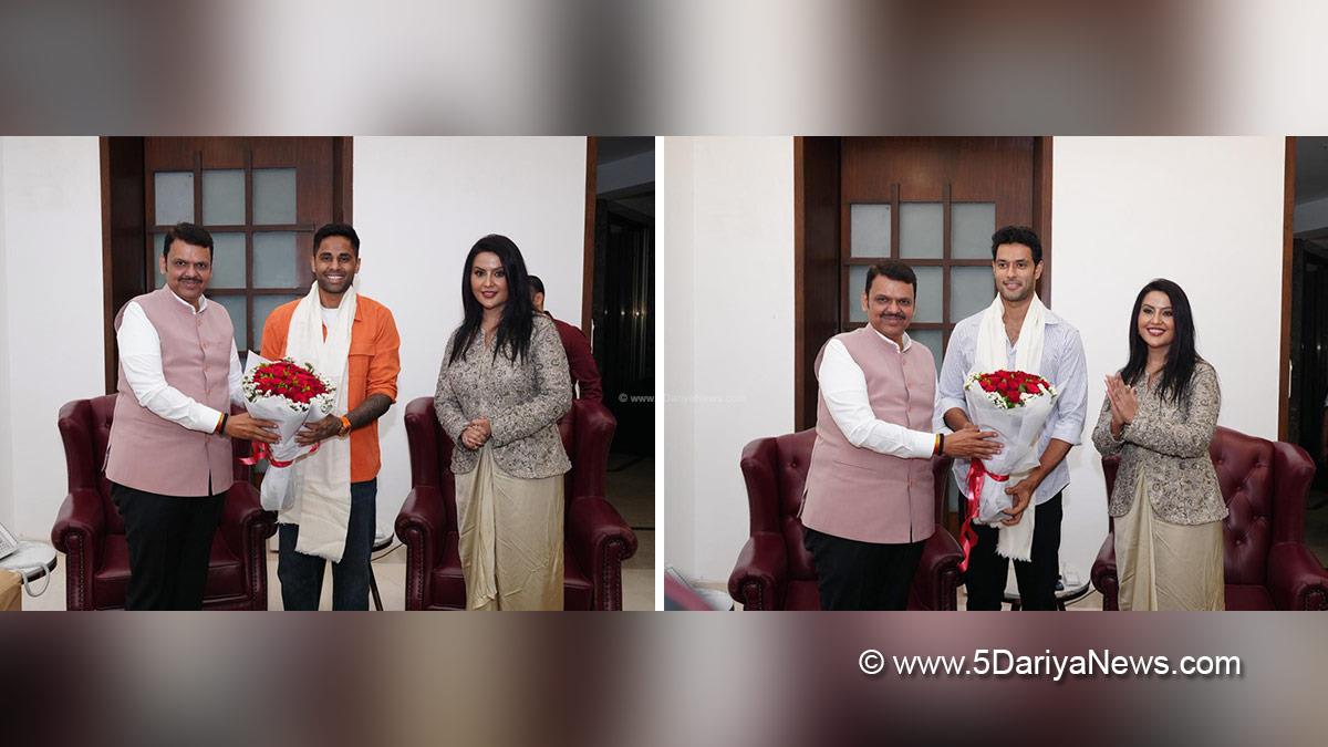 Devendra Fadnavis, BJP, Bharatiya Janata Party, Maharashtra, Chief Minister of Maharashtra, Suryakumar Yadav, Shivam Dube
