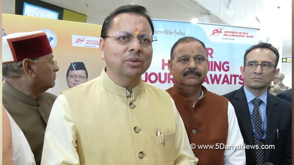 Pushkar Singh Dhami, Dehradun