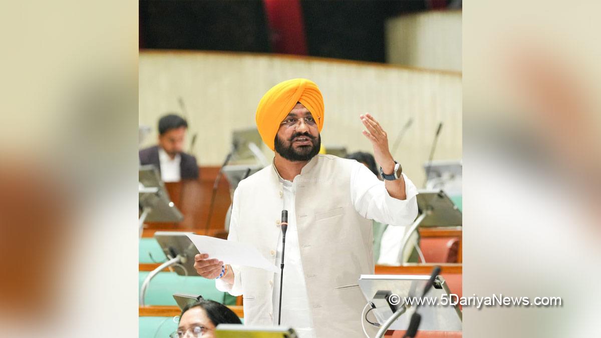 Tarunpreet Singh Sond, AAP, Aam Aadmi Party, Aam Aadmi Party Punjab, AAP Punjab, Government of Punjab, Punjab Government, Punjab Vidhan Sabha