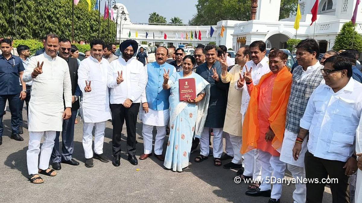 Rekha Gupta, Ashish Sood, Manjinder Singh Sirsa, Parvesh Sahib Singh Verma, Ravinder Indraj Singh, New Delhi
